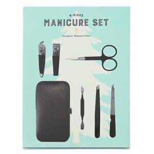 Indigo Holiday 6pc Manicure Set NWT Travel Case